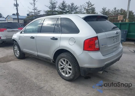 2013 Ford Edge Se из США, поврежденный, VIN 2FMDK3GC4DBE17053